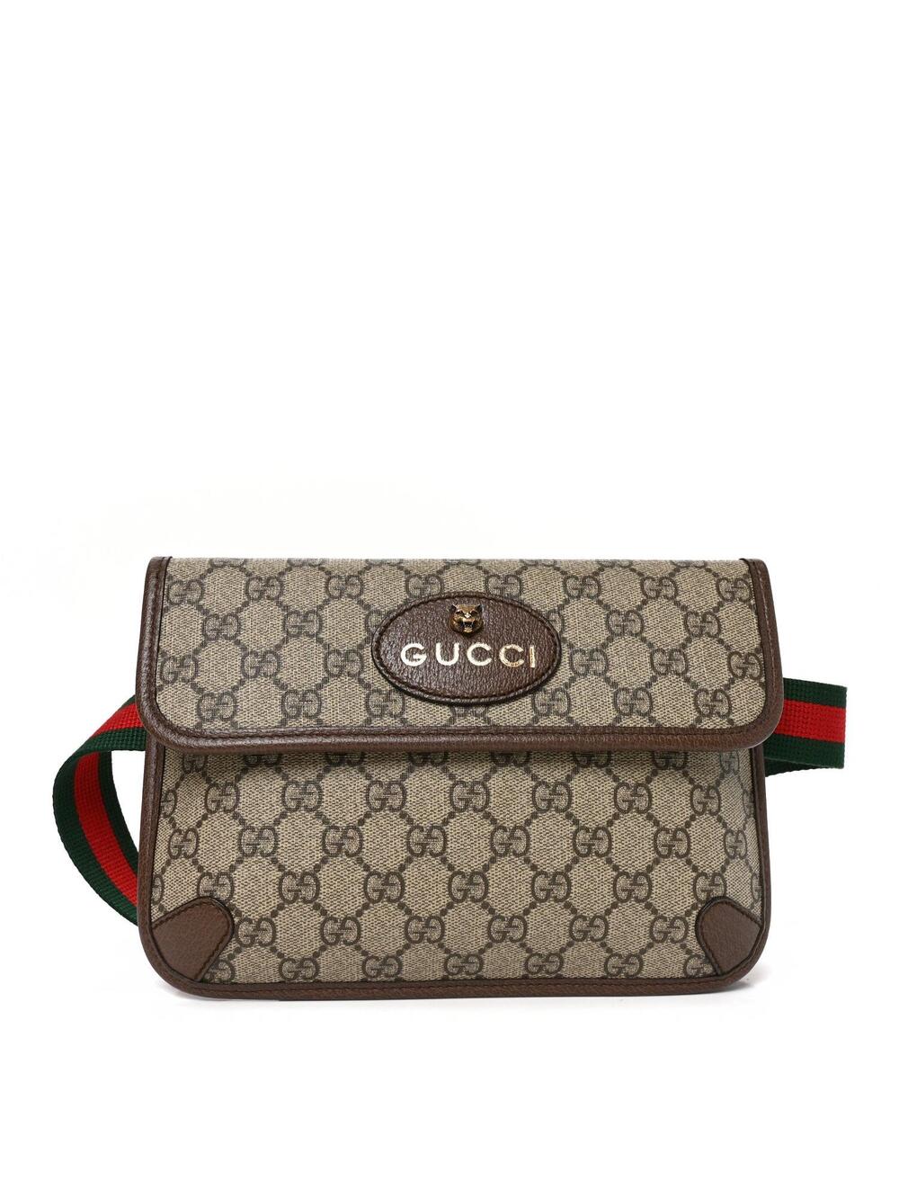 Gucci Gg Supreme Neo Vintage Web Belt #289920G10B